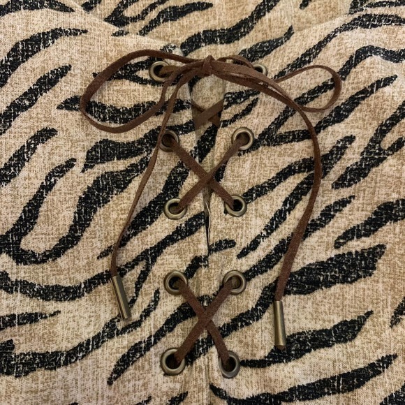 LAUREN‎ RALPH LAUREN Tan Animal Print Maxi Dress - NWT NFR Western Cowgirl - Picture 4 of 13